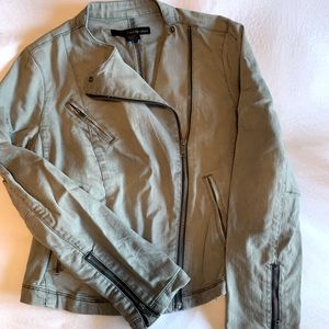 Calvin Klein Gray jean jacket size M